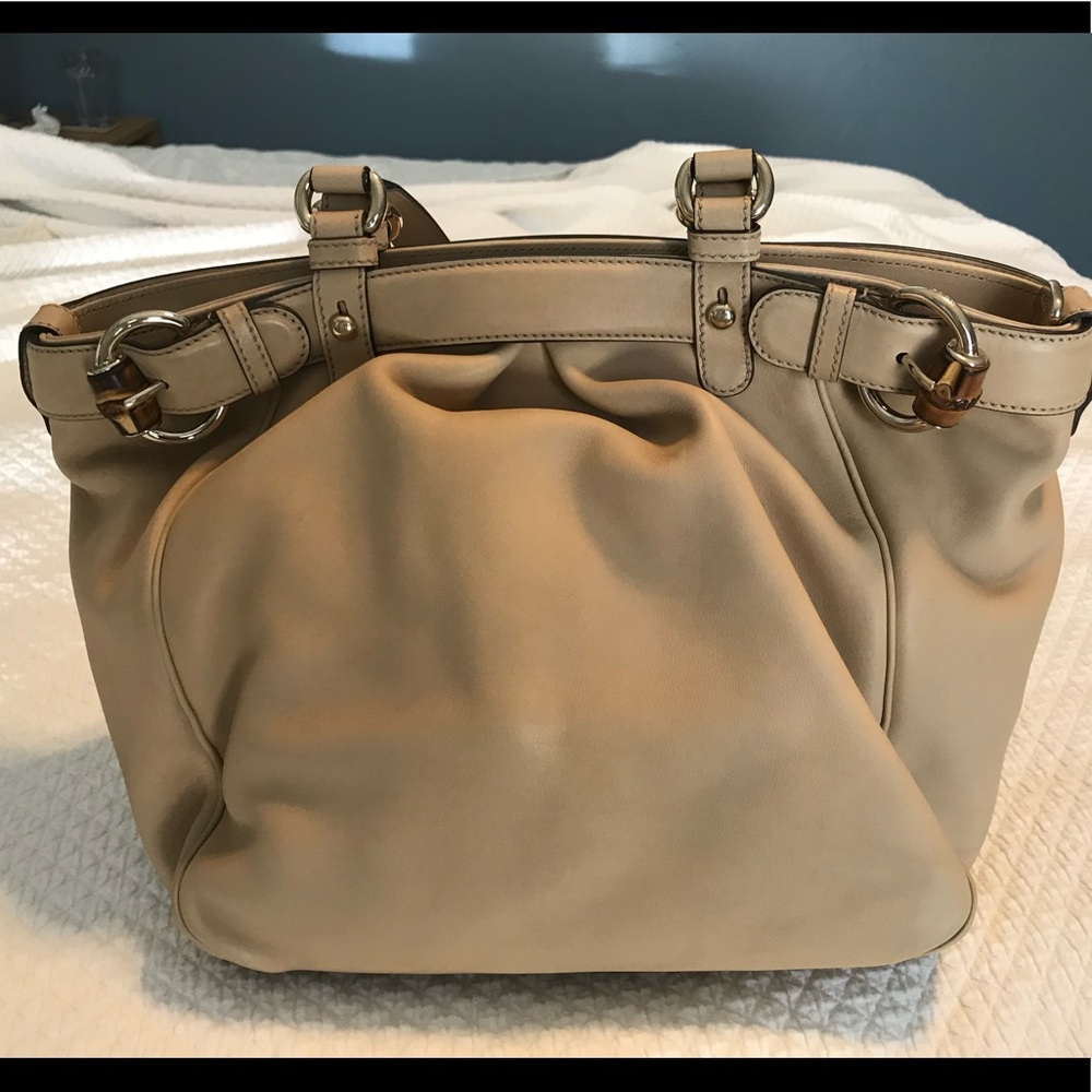 Gorgeous Gucci Bamboo Bag EUC